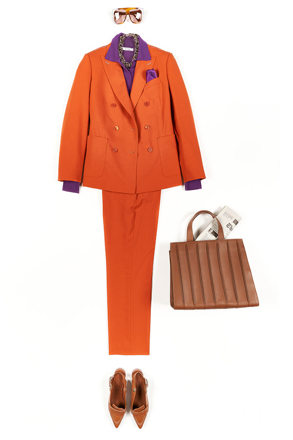 5 A Arancio Sartoriale 8291 Max Mara