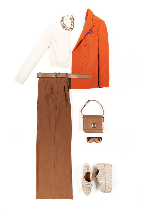 5 B Arancio Sartoriale 8296 Max Mara